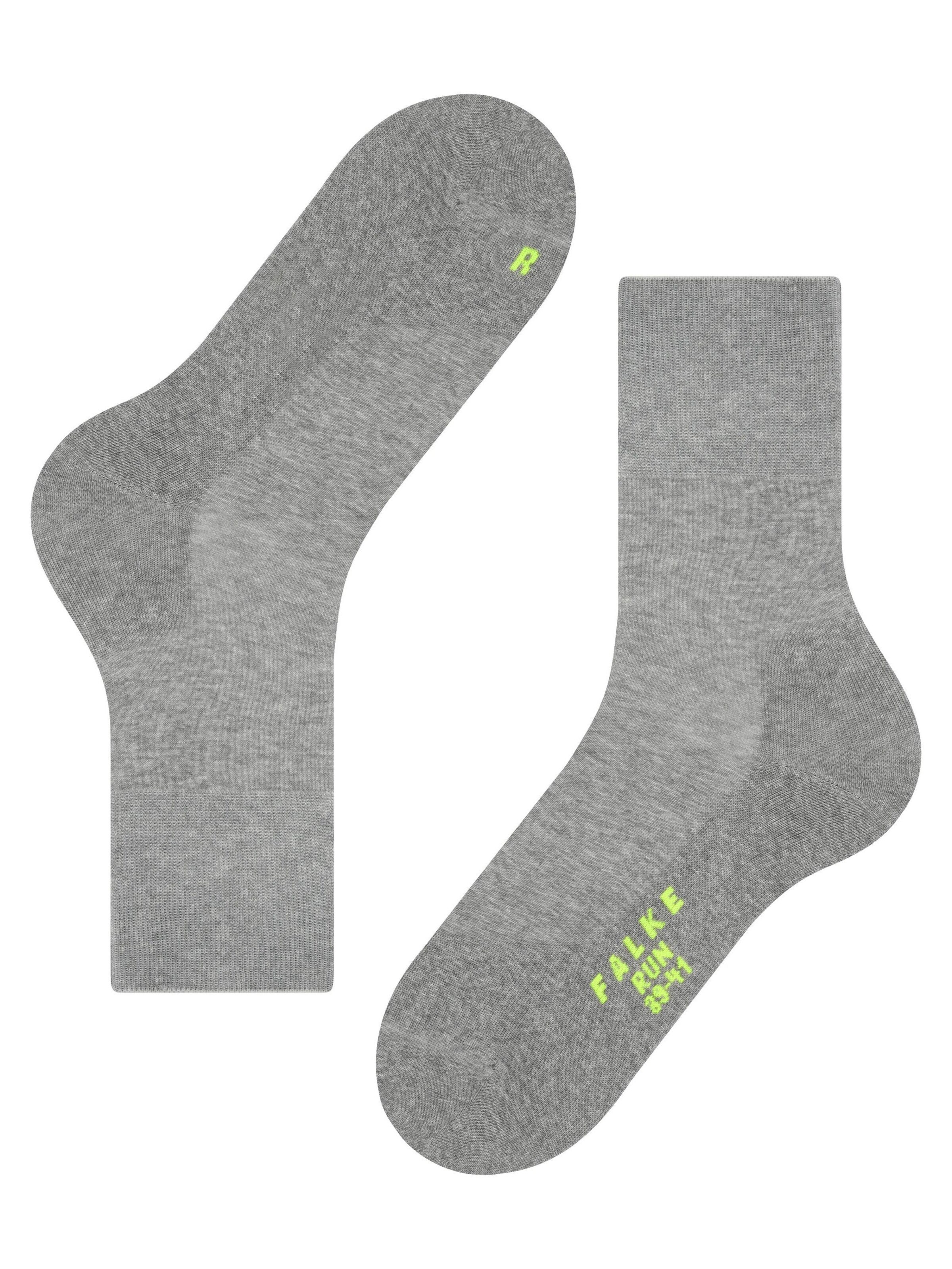 FALKE Socken 'Run'‌‌‌‌‌‌‌‌‌‌ in Grau