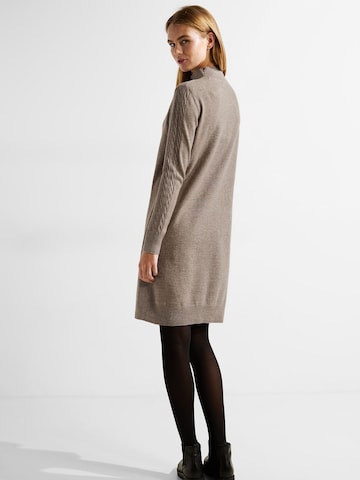 CECIL Knitted dress 'Cosy' in Grey