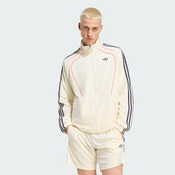 ADIDAS ORIGINALSPrijelazna jakna 'Teamgeist 26' - bijela boja: prednji dio