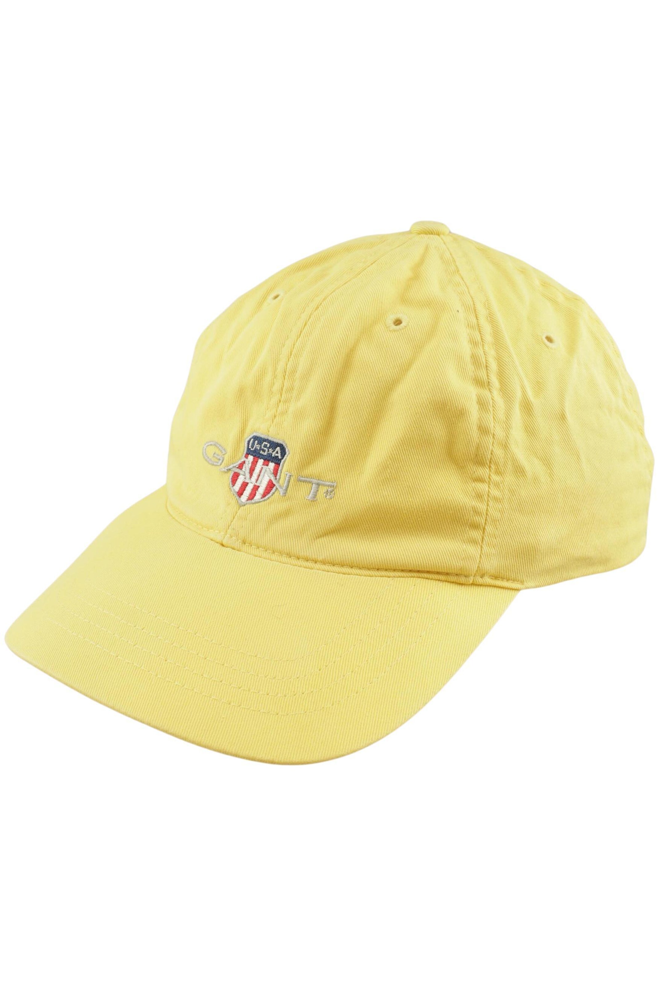 GANT Hat & Cap in One size in Yellow: front