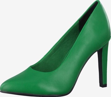 MARCO TOZZI - Zapatos con plataforma en verde: frente