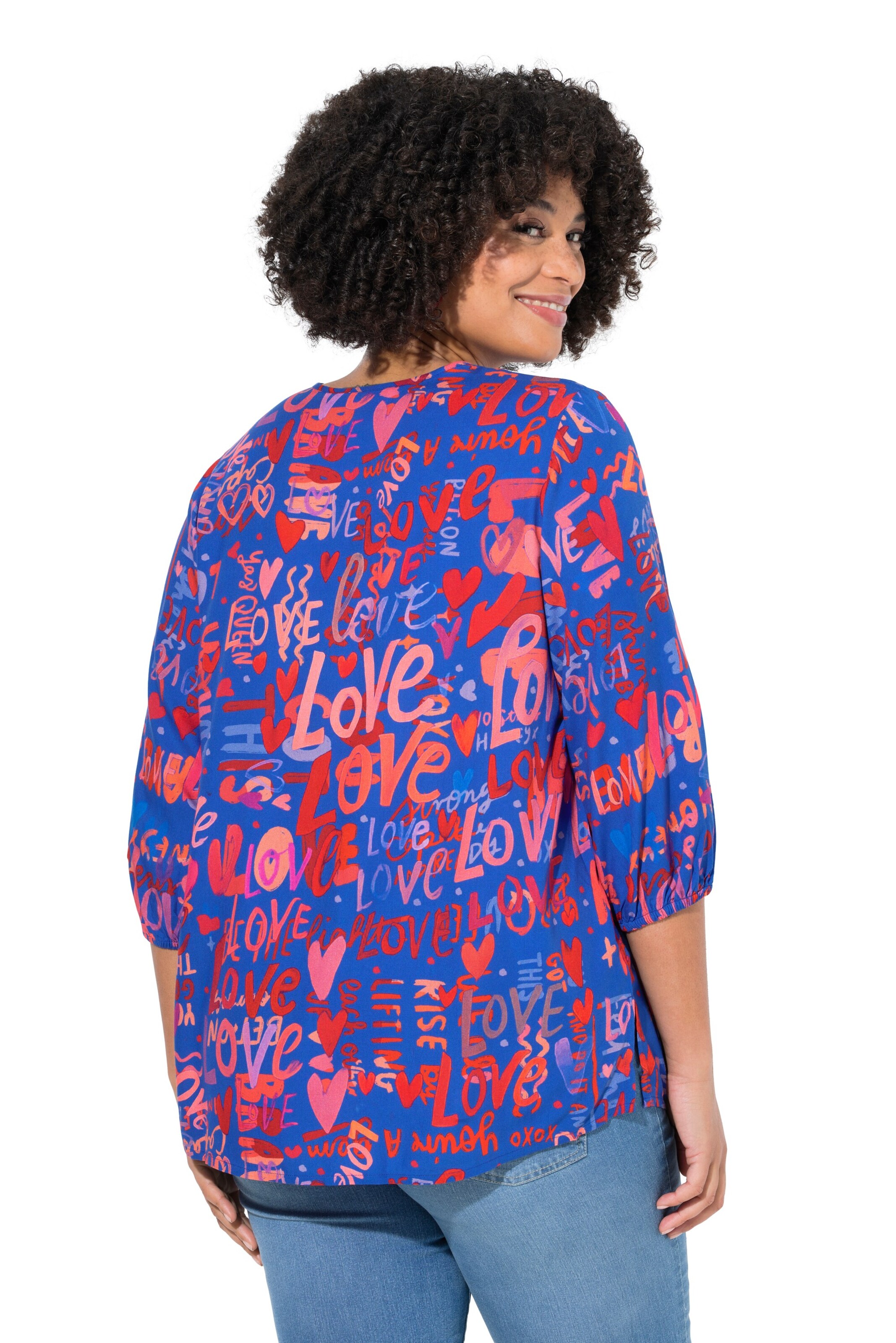 Angel of Style Blouse in Blue