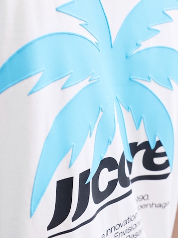 T-Shirt 'JCOClub' JACK & JONES en blanc