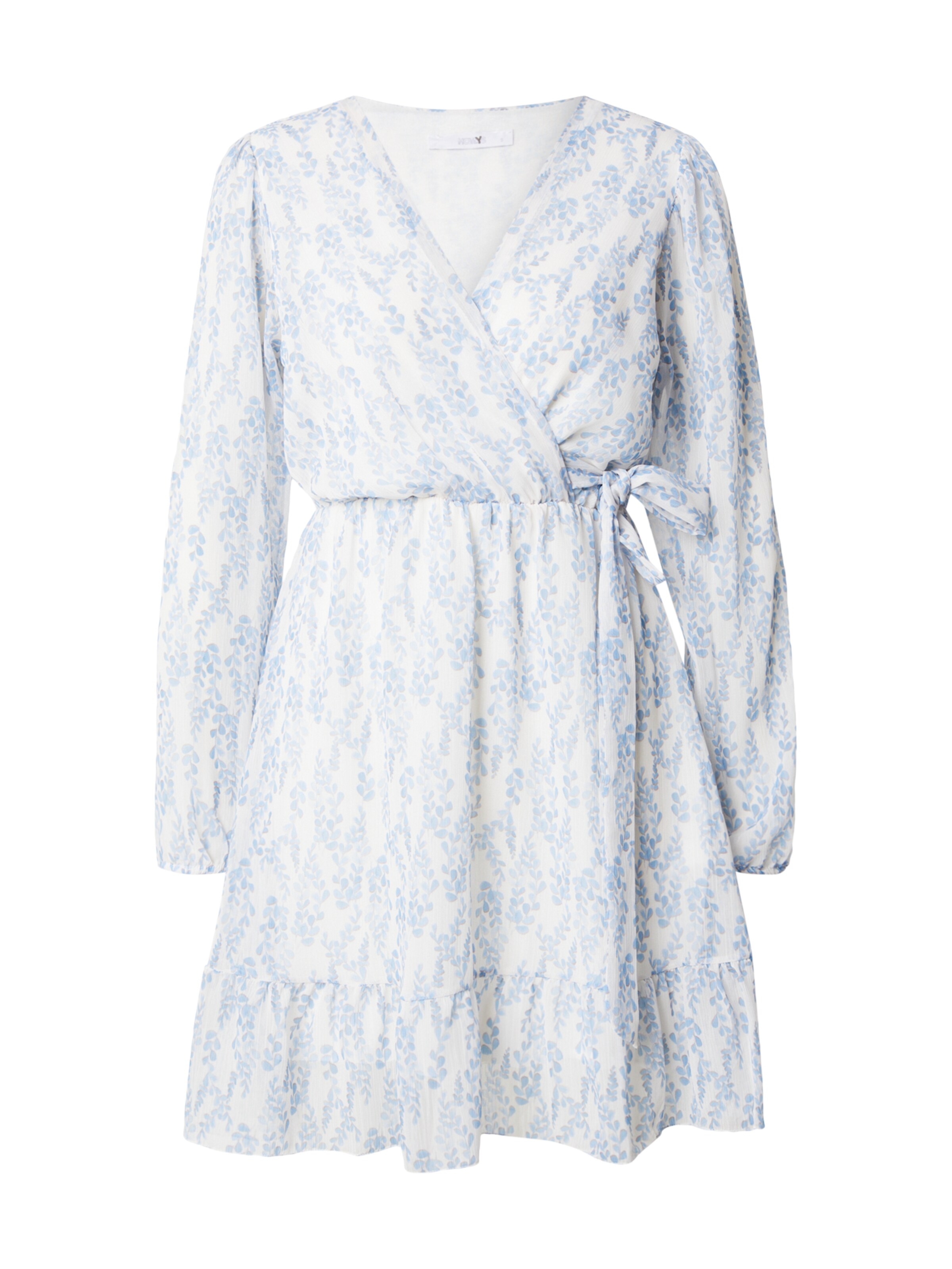Hailys Vestido 'Ro44mina' em 34 em azul céu / azul claro / cinzento escuro / branco, Vista do artigo