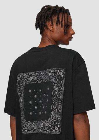 QS T-Shirt in Schwarz