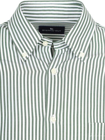 Steppin' out Regular fit Overhemd in Groen