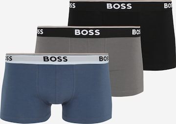 BOSS Boxershorts 'Power' in Blau: Vorderseite
