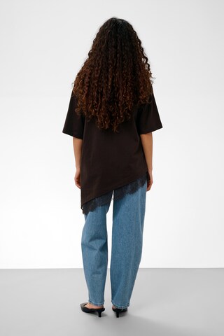T-shirt 'SLJina' SOAKED IN LUXURY en marron