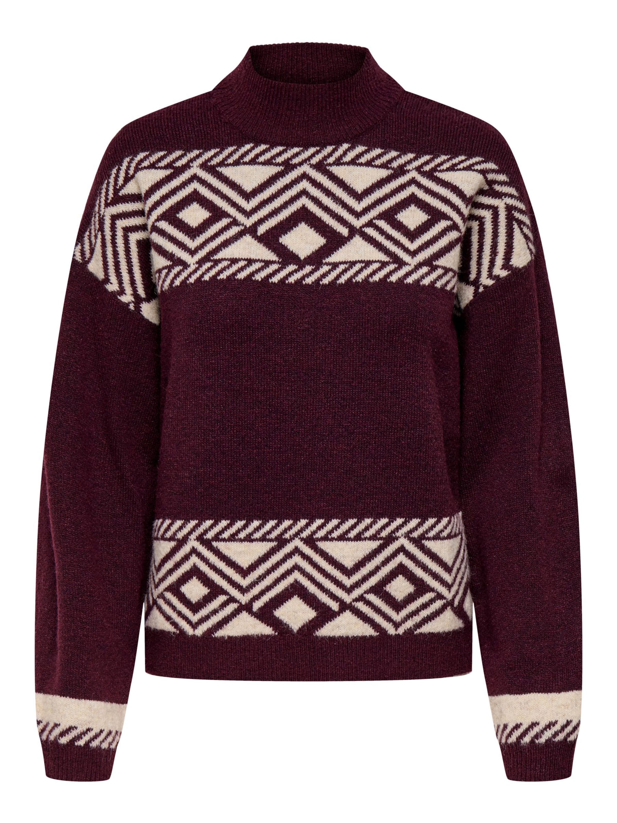 Pull-over 'VICTORIA' ONLY en violet : devant