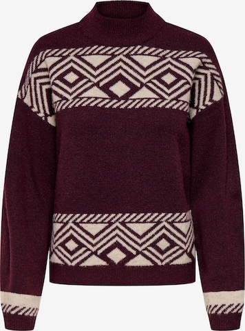 Pull-over 'VICTORIA' ONLY en violet : devant