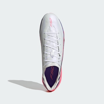 Chaussure de foot 'F50 Hyperfast Pro' ADIDAS PERFORMANCE en blanc
