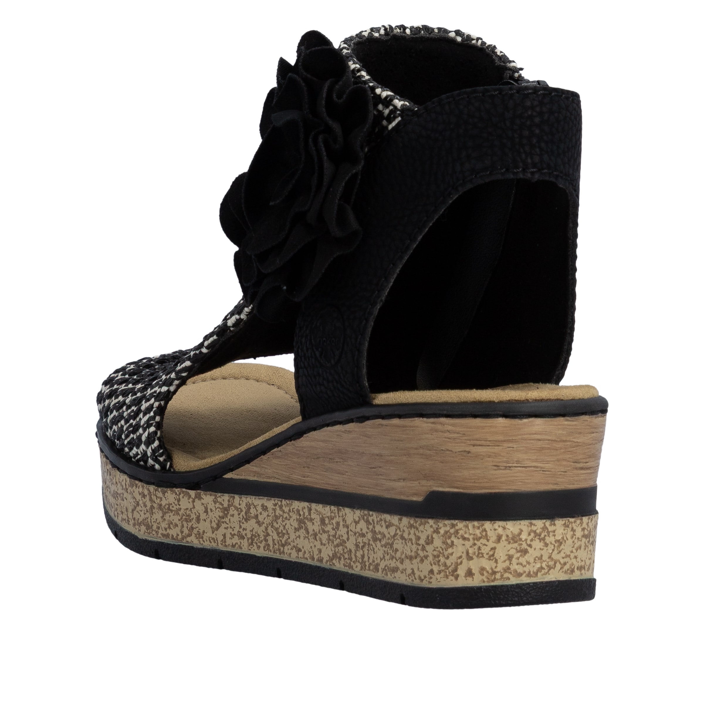 Sandales Rieker en noir