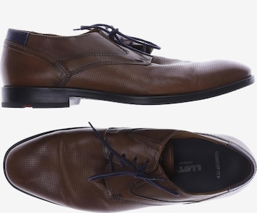 LLOYD Flats & Loafers in 41 in Brown: front