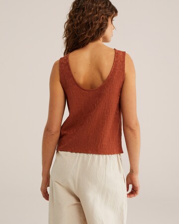 Haut WE Fashion en marron