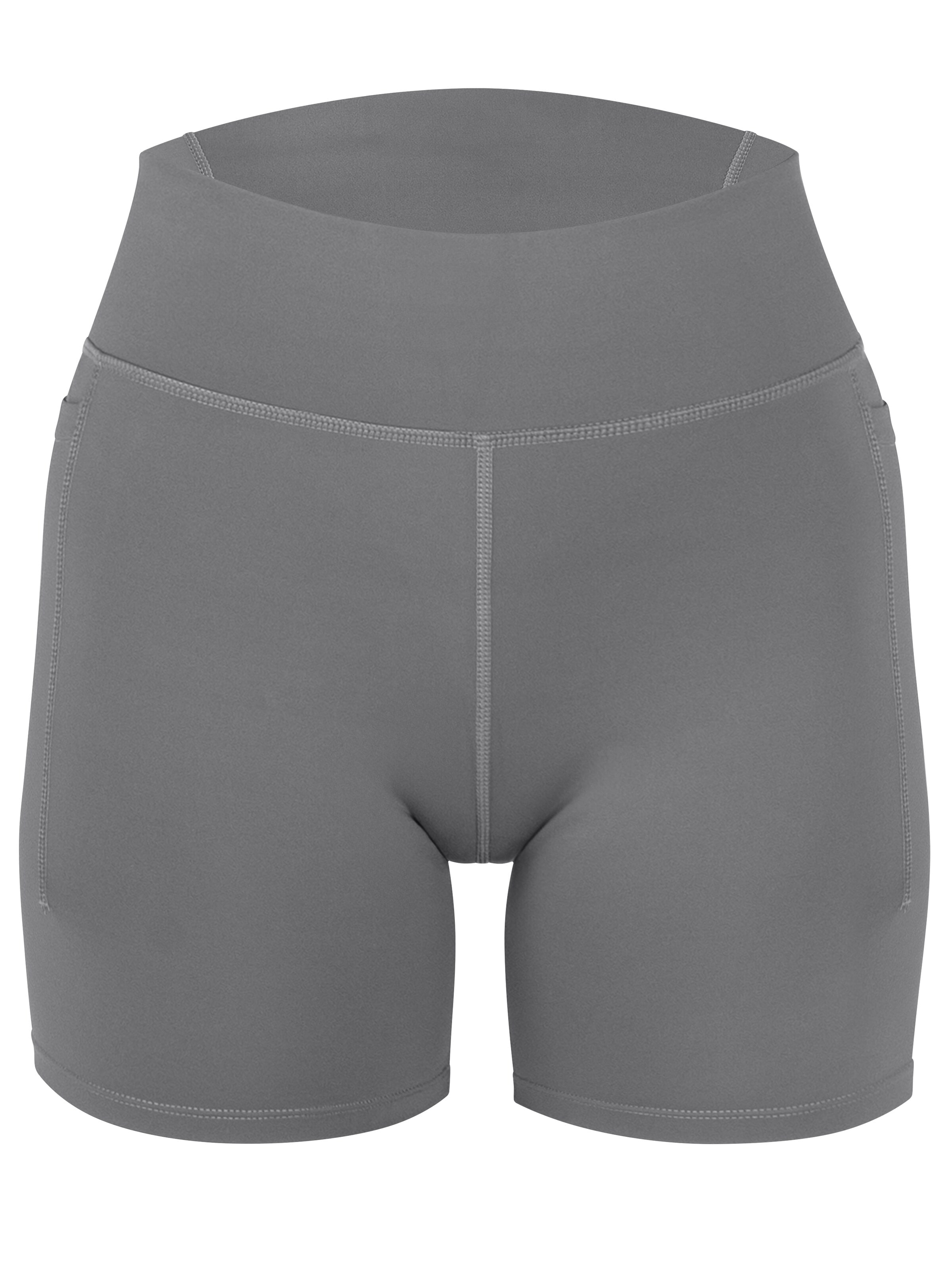 Circle Five Slim fit Workout Pants in Grey