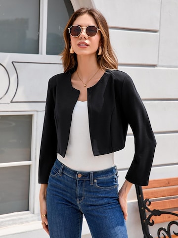 Yesfashion Marynarka w kolorze czarny