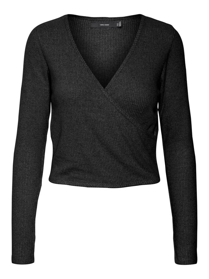 Knitwear VERO MODA Fine-knit sweaters Mottled Black