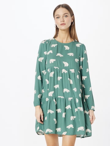 Compania Fantastica Šaty 'Vestido' – zelená: přední strana