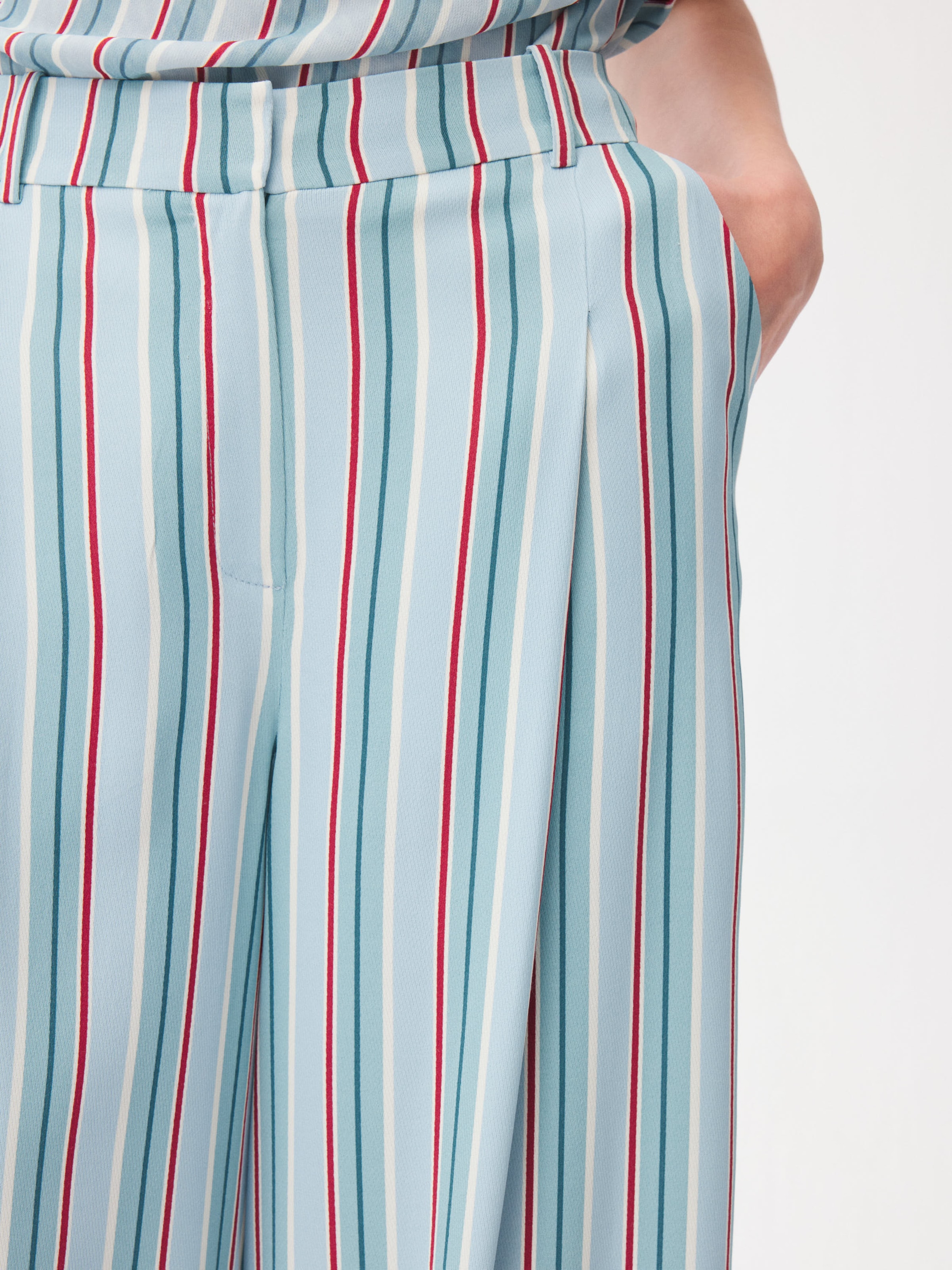 adl Loosefit Broek in Blauw