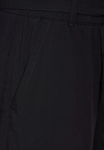 STREET ONE Loosefit Hose in Schwarz