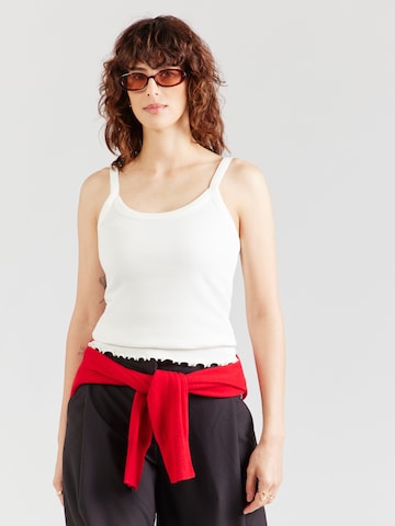 Haut 'SLFKAMIE' SELECTED FEMME en blanc : devant