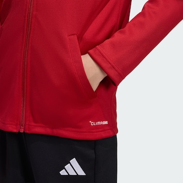 Veste de survêtement 'Entrada26' ADIDAS PERFORMANCE en rouge