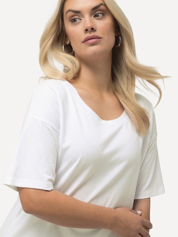 Ulla Popken T-Shirt in Weiß