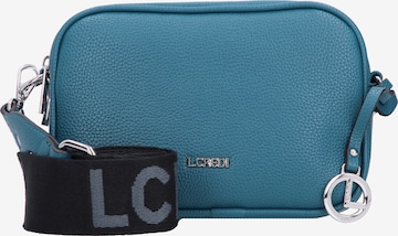 L.CREDI Crossbody Bag 'Felicitas' in Blue: front