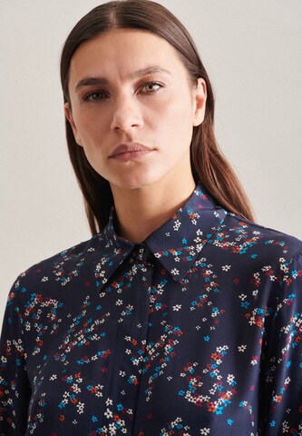 SEIDENSTICKER Bluse in Blau