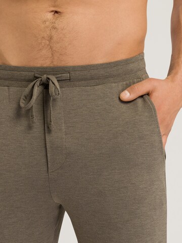 Hanro Regular Sweatpants ' Casuals ' in Beige