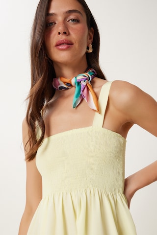Happiness İstanbul - Vestido de verão em amarelo