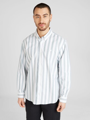 Regular fit Camicia 'Dillion' di Carhartt WIP in verde: frontale