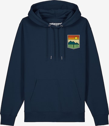 Watapparel Sweatshirt 'Good Vibe' in Blauw: voorkant