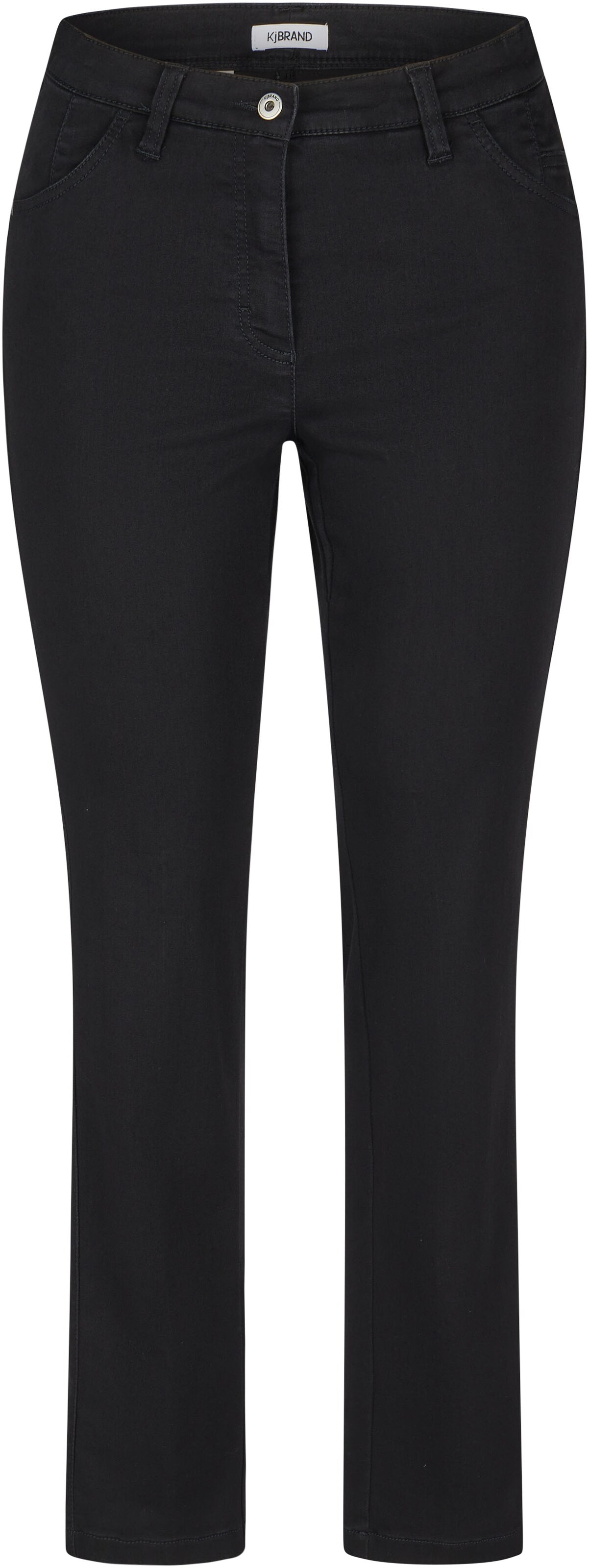 KjBRAND Regular Jeans in Black: front