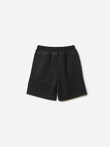 KOROSHI Regular Broek in Zwart