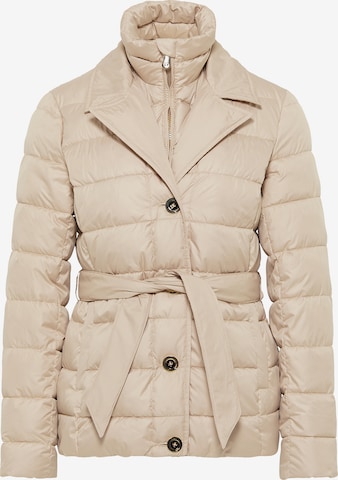 faina Winter Jacket in Beige: front