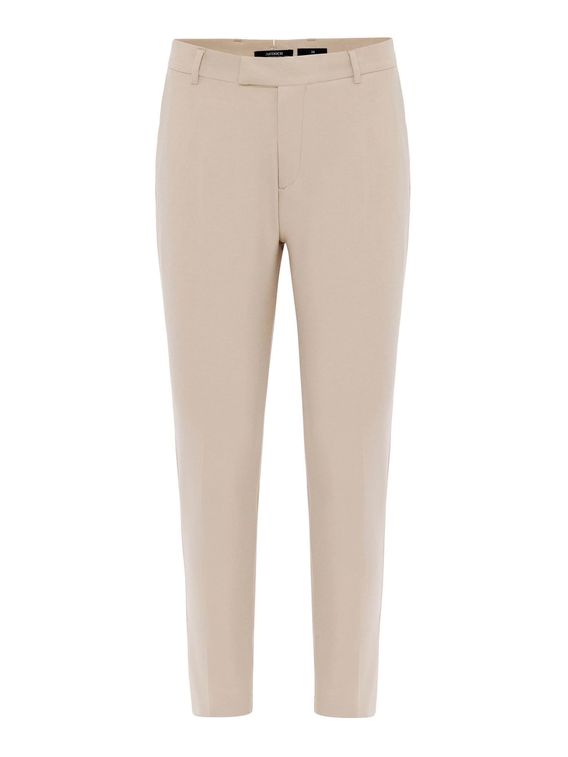 Antioch Kalhoty s puky – béžová: přední strana