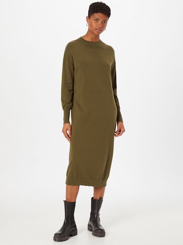 zaļš ESPRIT Adīta kleita 'Core': no priekšpuses