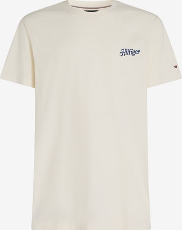 Tricou 'SUMMER PHOTO' de la TOMMY HILFIGER pe galben: față