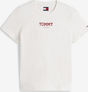 Tricou 'ESSENTIAL' de la Tommy Jeans pe alb: față