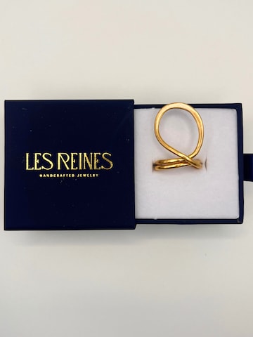 Les Reines Ring 'The Linéa' in Goud