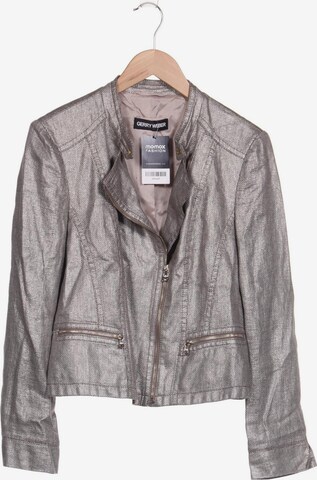 GERRY WEBER Jacke M in Silber: predná strana