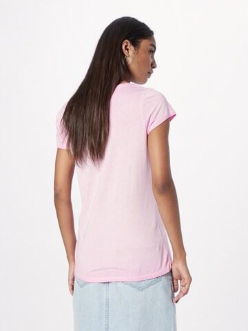 Key Largo T-Shirt 'HEARTBEAT' in Pink