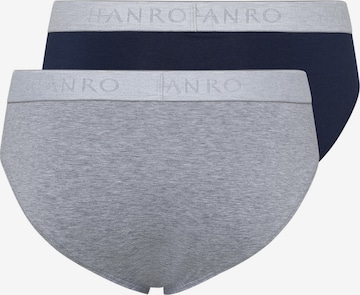 Hanro Slip 'Cotton Essentials' in Blauw
