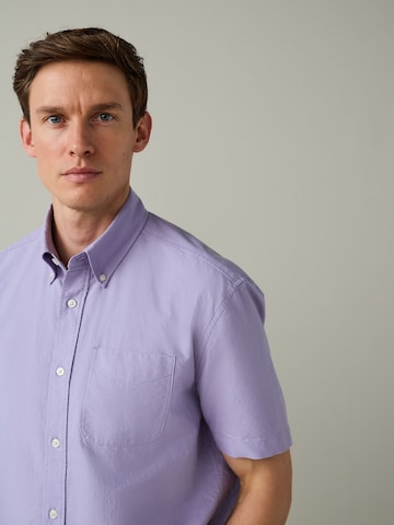 Next Regular fit Overhemd in Lila