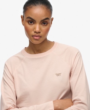 T-shirt 'Essential' Superdry en rose