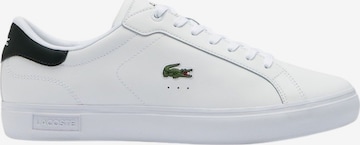 LACOSTE Sneaker 'Powercourt' in Weiß: Vorderseite