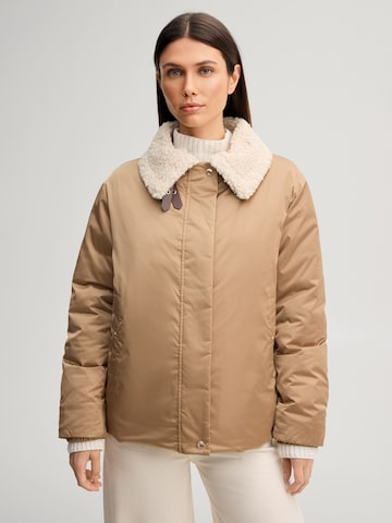 JOOP! Winterjas in Bruin: voorkant