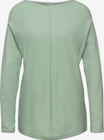STREET ONE Sweater 'Dolman' in Green: front