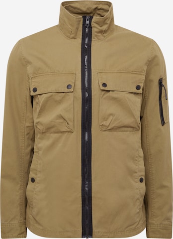 TOM TAILOR DENIM Between-Season Jacket in Green: front